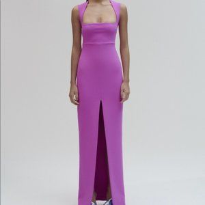Solace London Sofia Maxi Dress Bright Purple